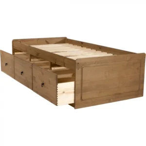 Cama 1 plaza con cajones