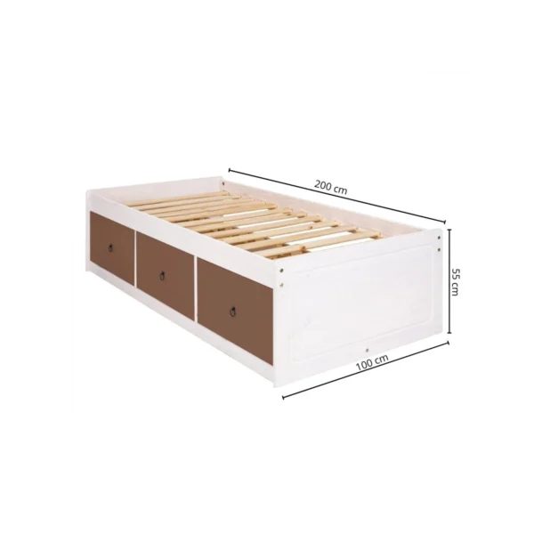 cama-plaza-y-media-con-cajones-linea-naturale-blanco-roble (1) Cama plaza y media con cajones