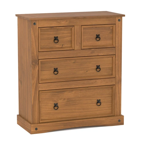 comoda-4-cajones-linea-naturale-roble Cómoda 2 + 2