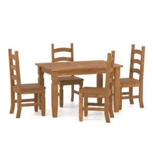 Juego de Comedor 4 Sillas Reforzado