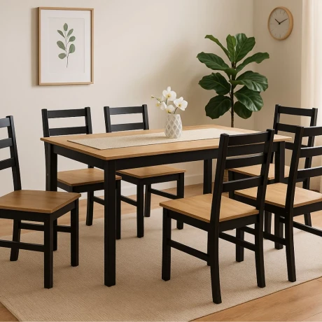 juego-de-comedor-6-sillas-linea-denise-juego-de-comedor-6-sillas-linea-denise (1) Juego de comedor 6 sillas