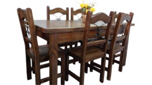Juego de comedor Hierro