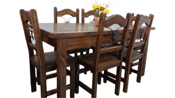 Juego de comedor Hierro