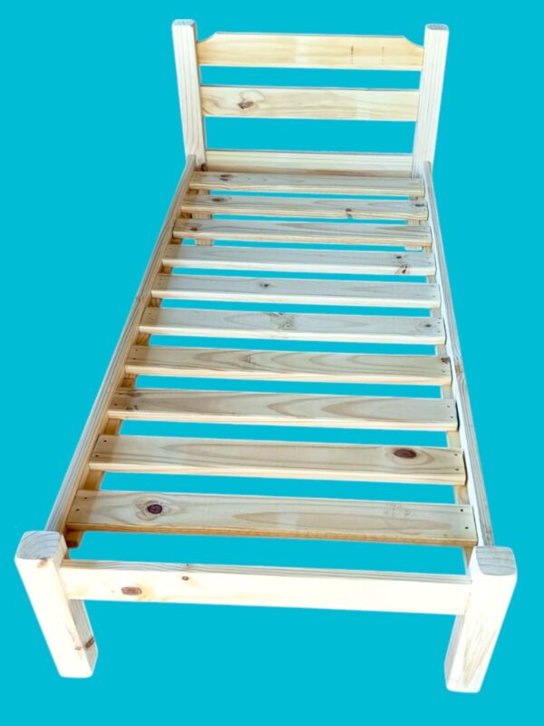 Cama de madera 1 Plaza