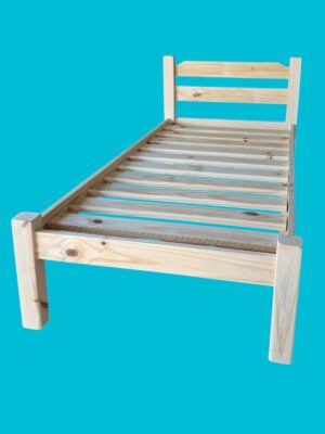 Cama de madera 1 Plaza
